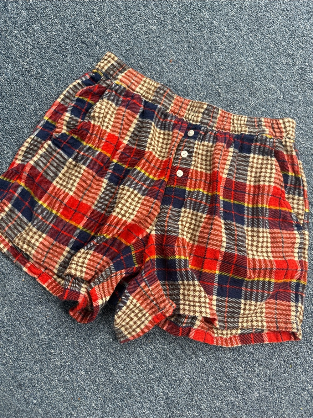 Aerie Plaid Sleep Shorts